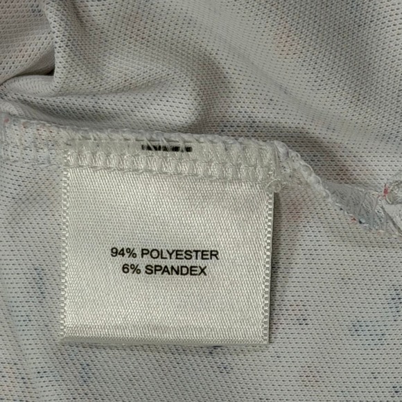 Peter Millar Summer Comfort XL White Blue Pink Cocktail Print Golf Polo Kapalua - Picture 7 of 9